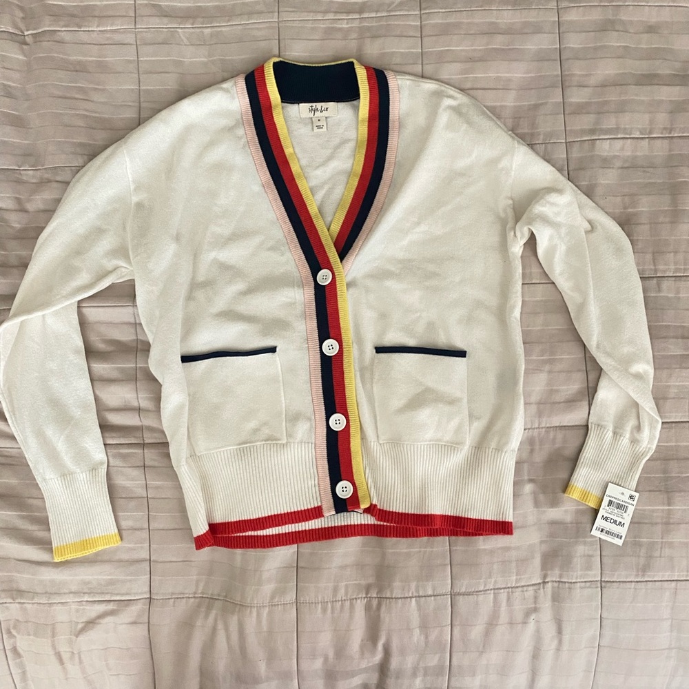 Style & Co. | NWT Light Retro Style Cardigan